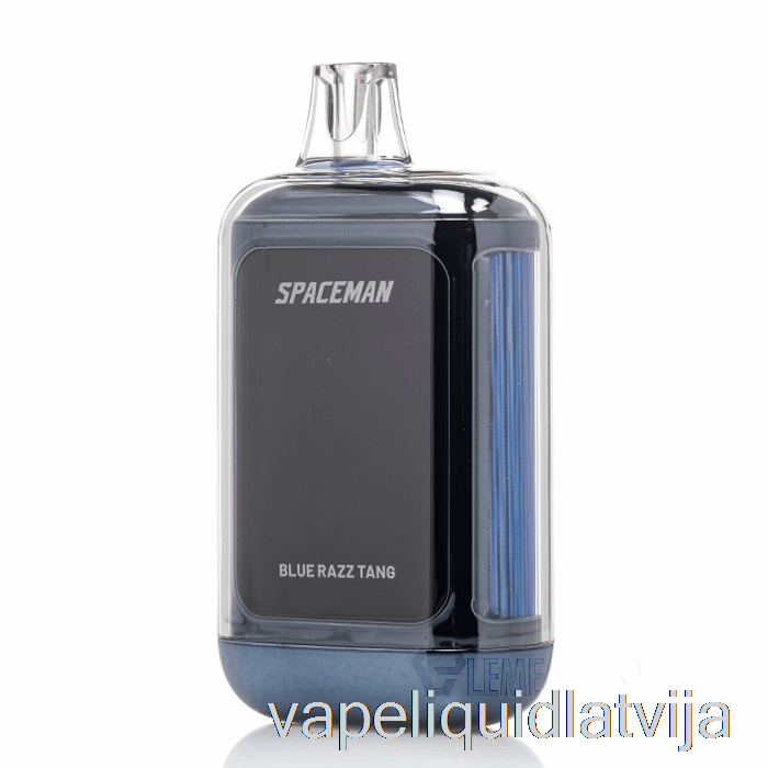 Spaceman Curve 18k Vienreiz Lietojams Zils Razz Tang Vape šķidrums
